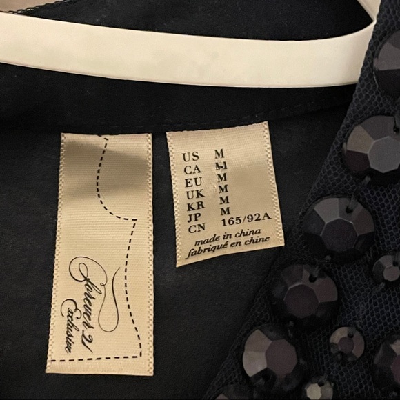 2/$20 Forever 21 chiffon tie top - Picture 4 of 5